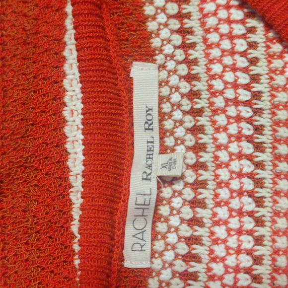 Rachel Roy Crochet Crop Top Perfect for Spring Size XL - Picture 5 of 6